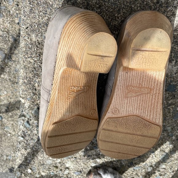 Suede Dansko Clogs - Picture 3 of 7